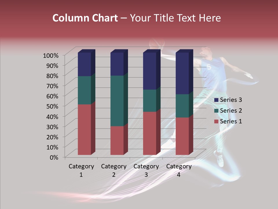 Sport Game Dunk PowerPoint Template
