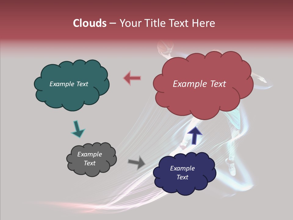 Sport Game Dunk PowerPoint Template