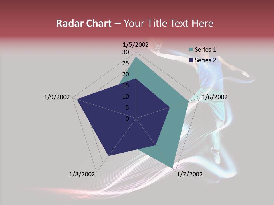 Sport Game Dunk PowerPoint Template
