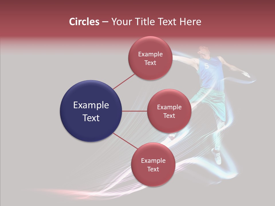 Sport Game Dunk PowerPoint Template