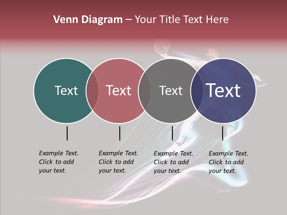 Sport Game Dunk PowerPoint Template
