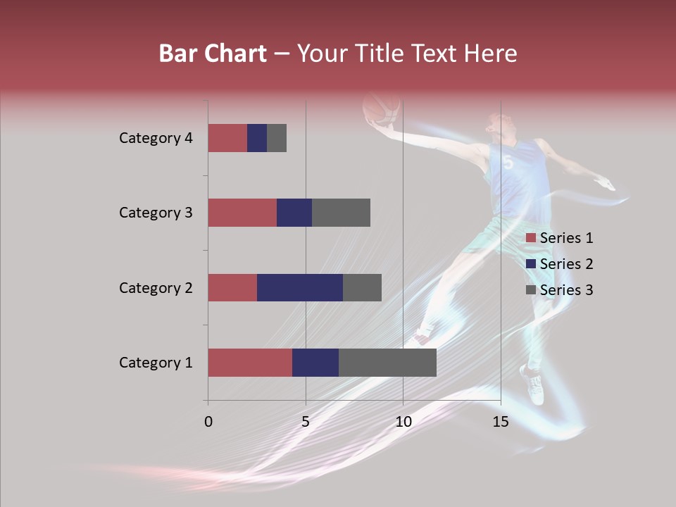 Sport Game Dunk PowerPoint Template
