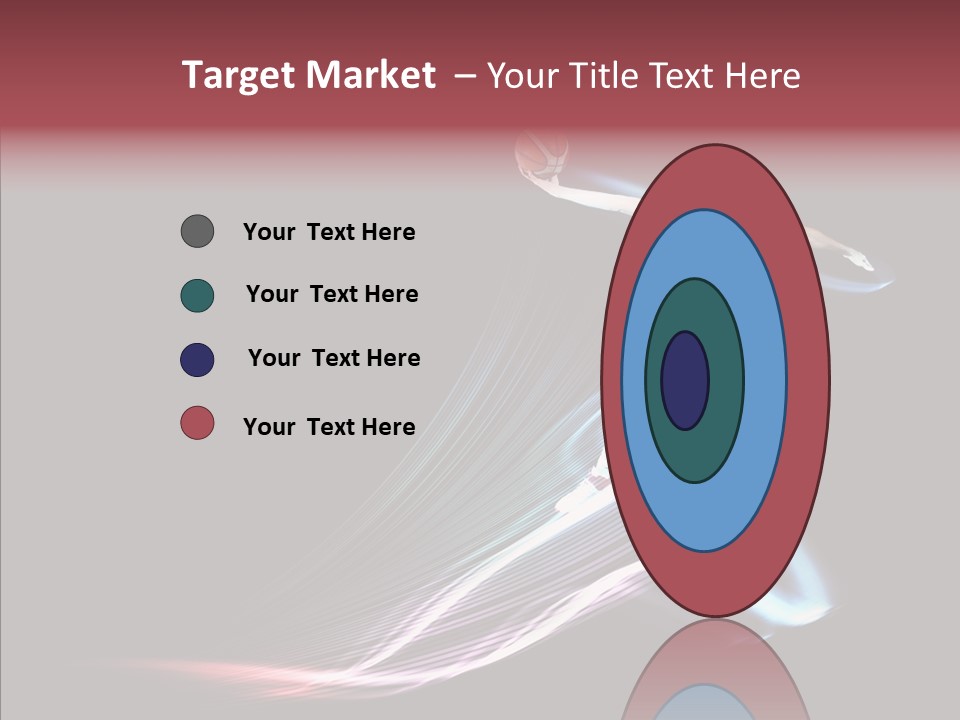 Sport Game Dunk PowerPoint Template