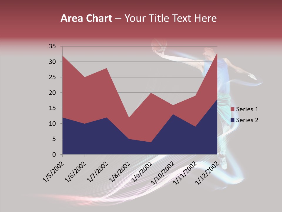 Sport Game Dunk PowerPoint Template