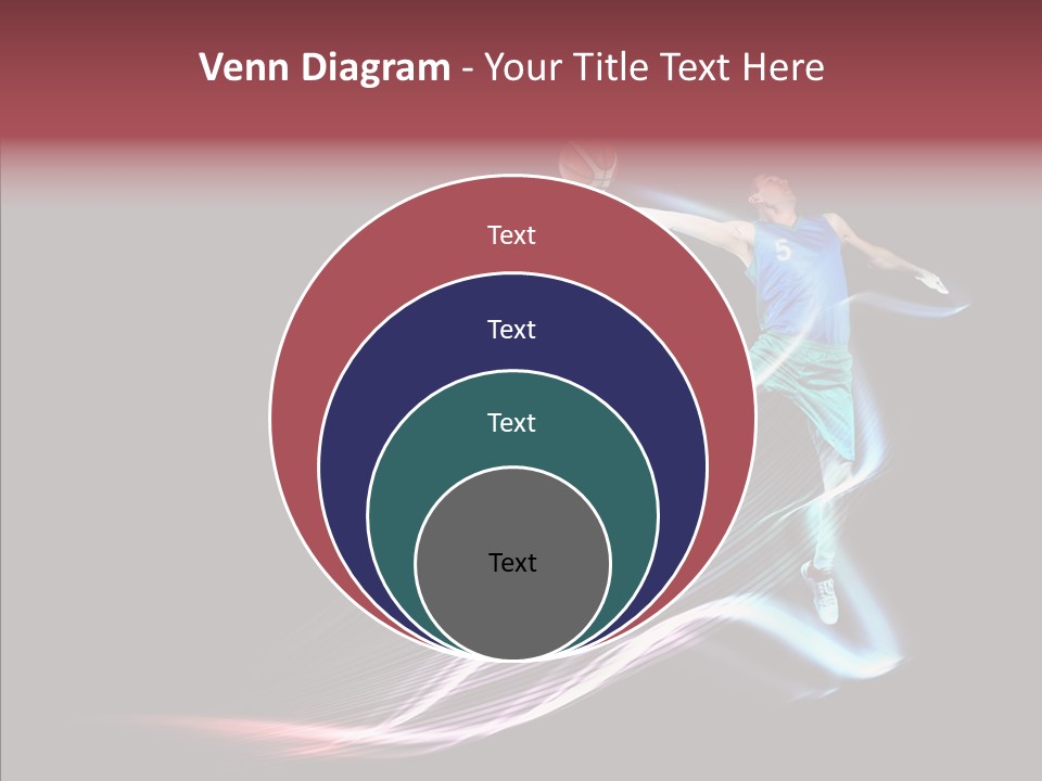 Sport Game Dunk PowerPoint Template