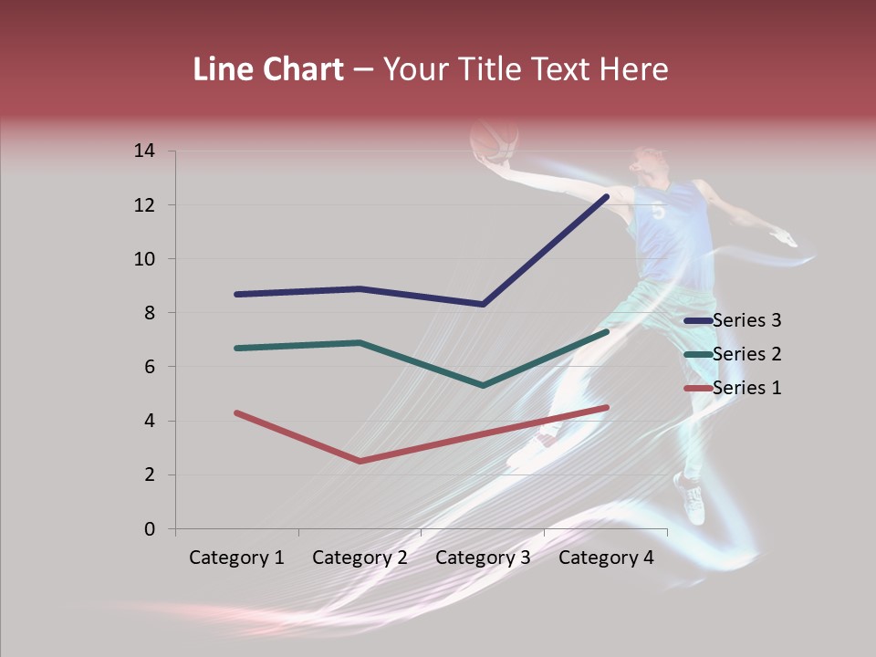 Sport Game Dunk PowerPoint Template