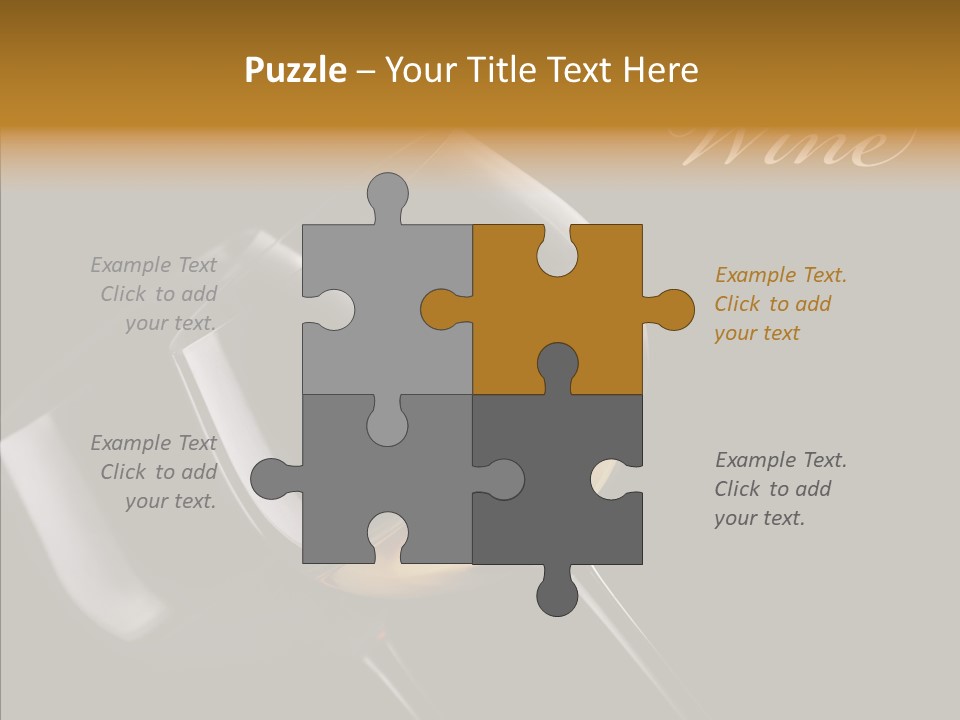 Shot Menu Nobody PowerPoint Template