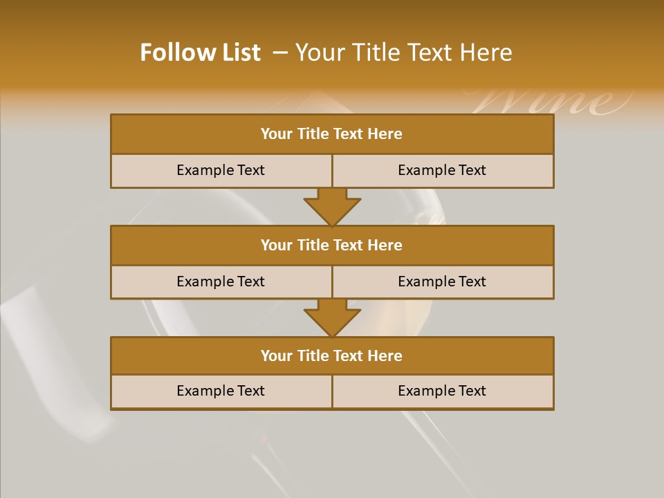 Shot Menu Nobody PowerPoint Template