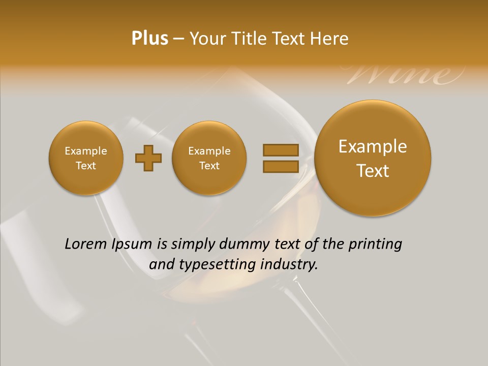 Shot Menu Nobody PowerPoint Template