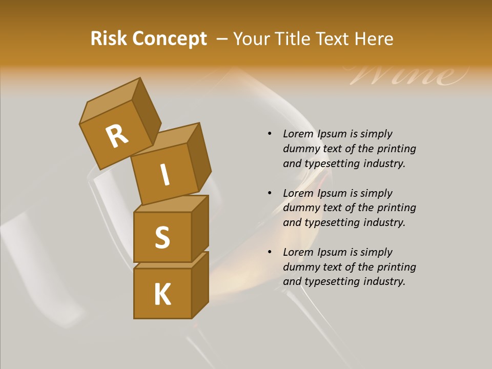 Shot Menu Nobody PowerPoint Template