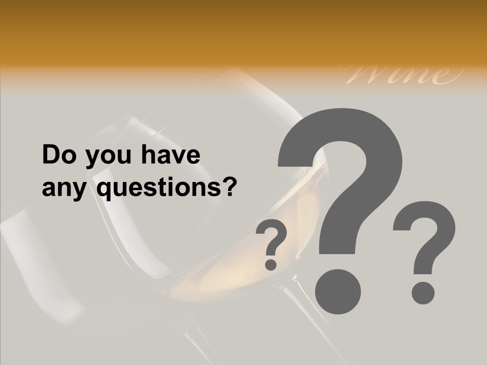 Shot Menu Nobody PowerPoint Template