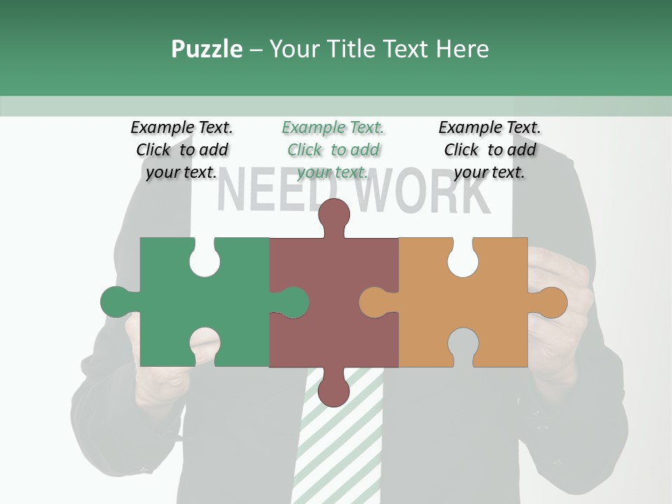 Hope Recession Trouble PowerPoint Template