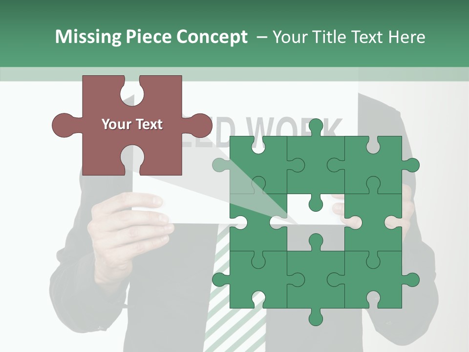 Hope Recession Trouble PowerPoint Template