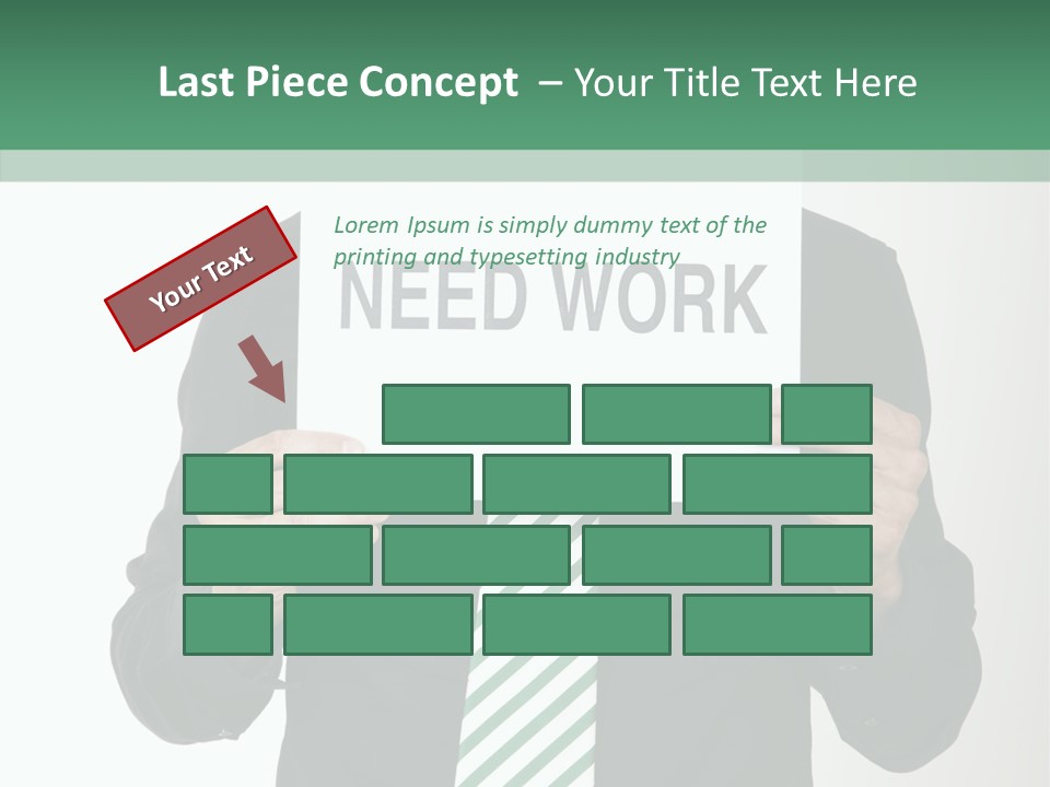 Hope Recession Trouble PowerPoint Template