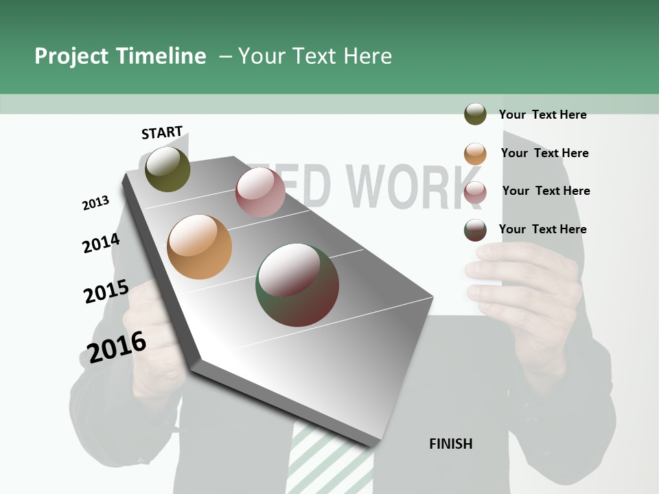 Hope Recession Trouble PowerPoint Template