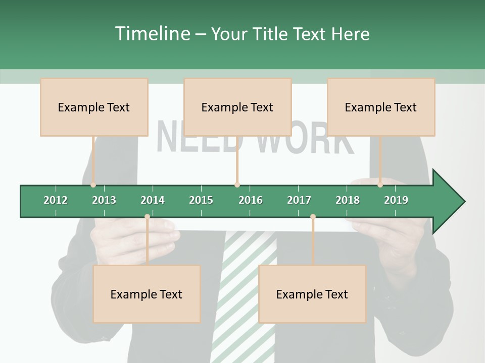 Hope Recession Trouble PowerPoint Template