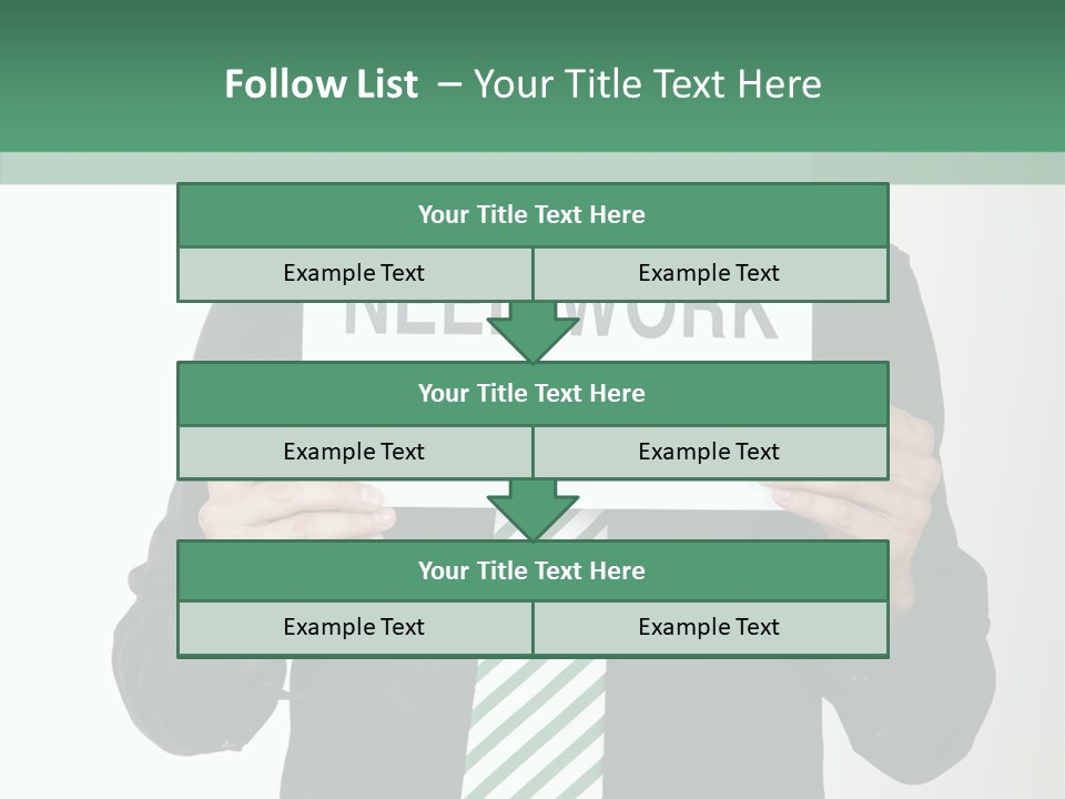 Hope Recession Trouble PowerPoint Template