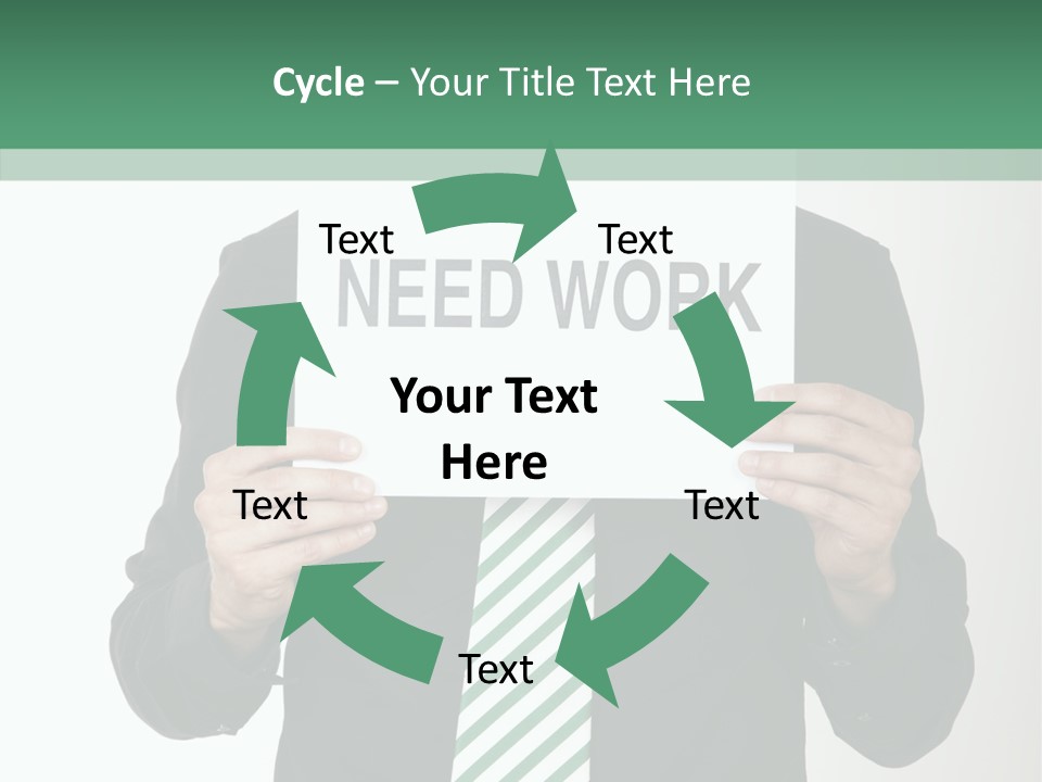 Hope Recession Trouble PowerPoint Template