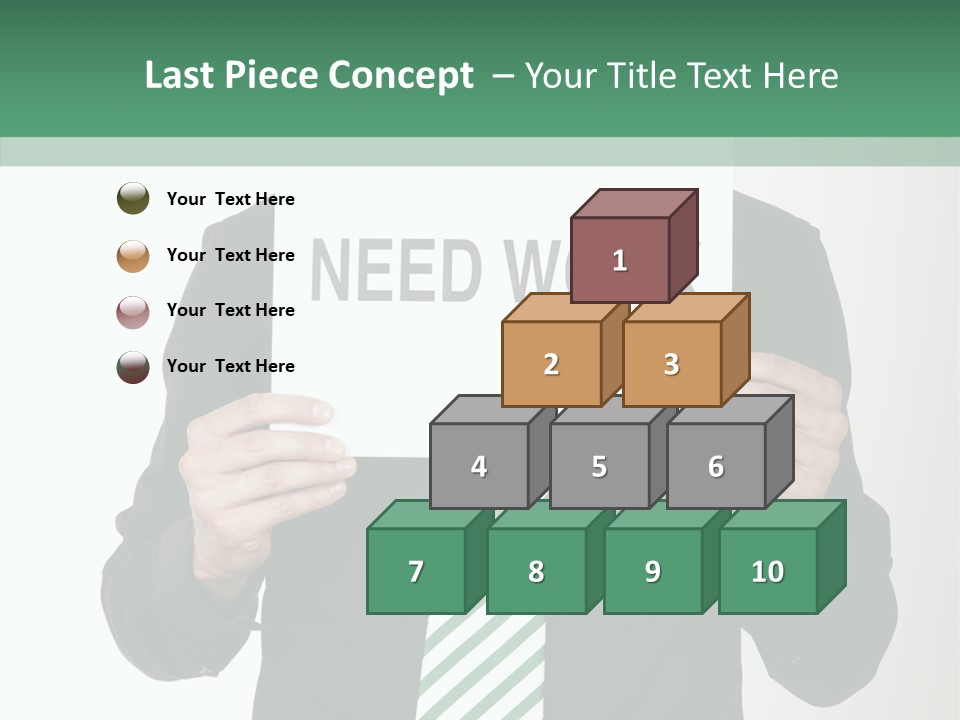 Hope Recession Trouble PowerPoint Template