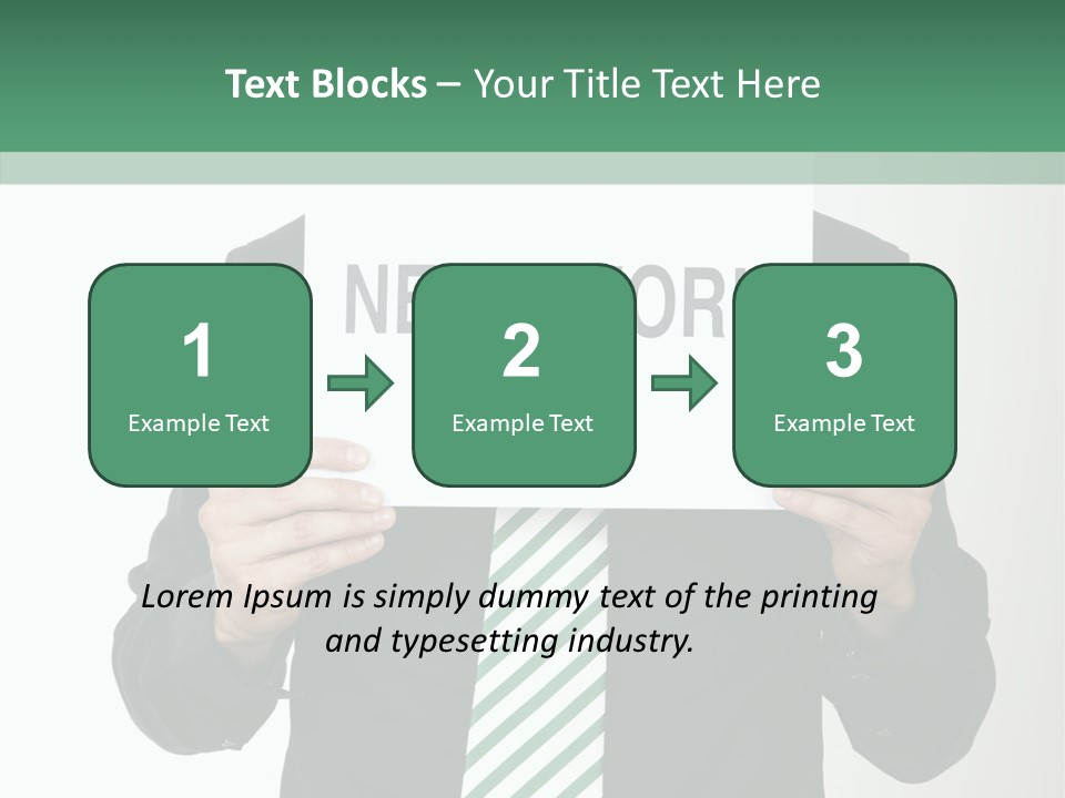 Hope Recession Trouble PowerPoint Template