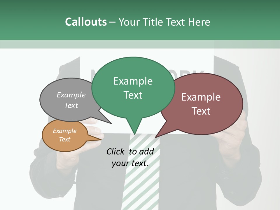 Hope Recession Trouble PowerPoint Template