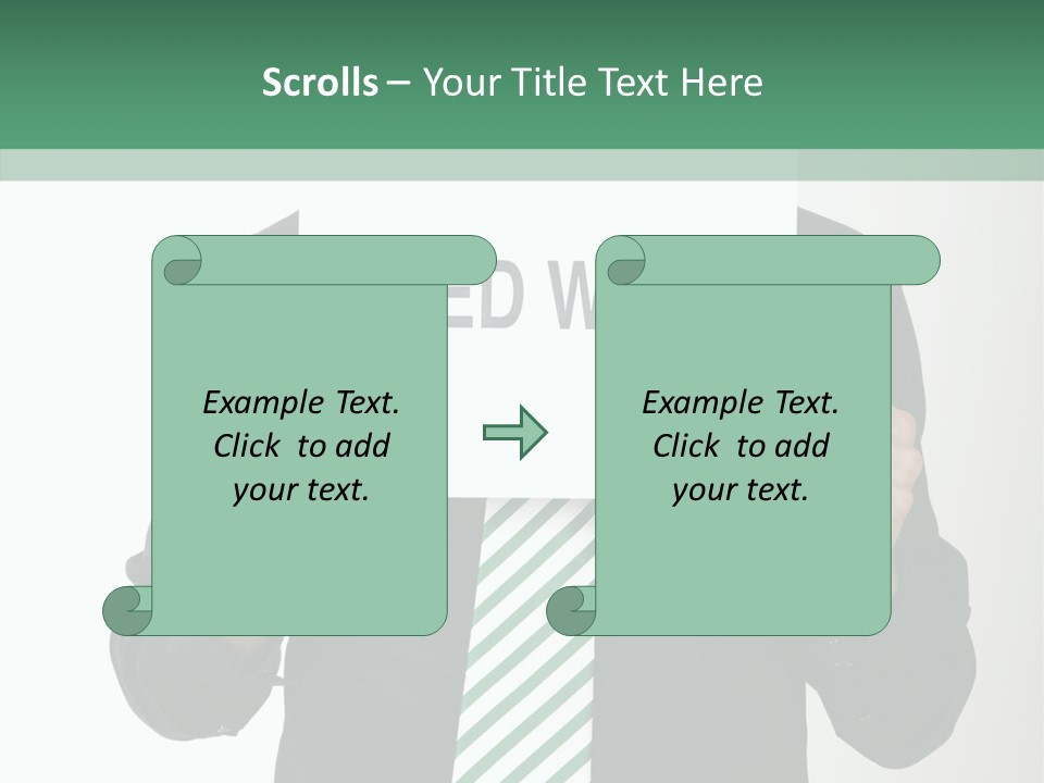 Hope Recession Trouble PowerPoint Template