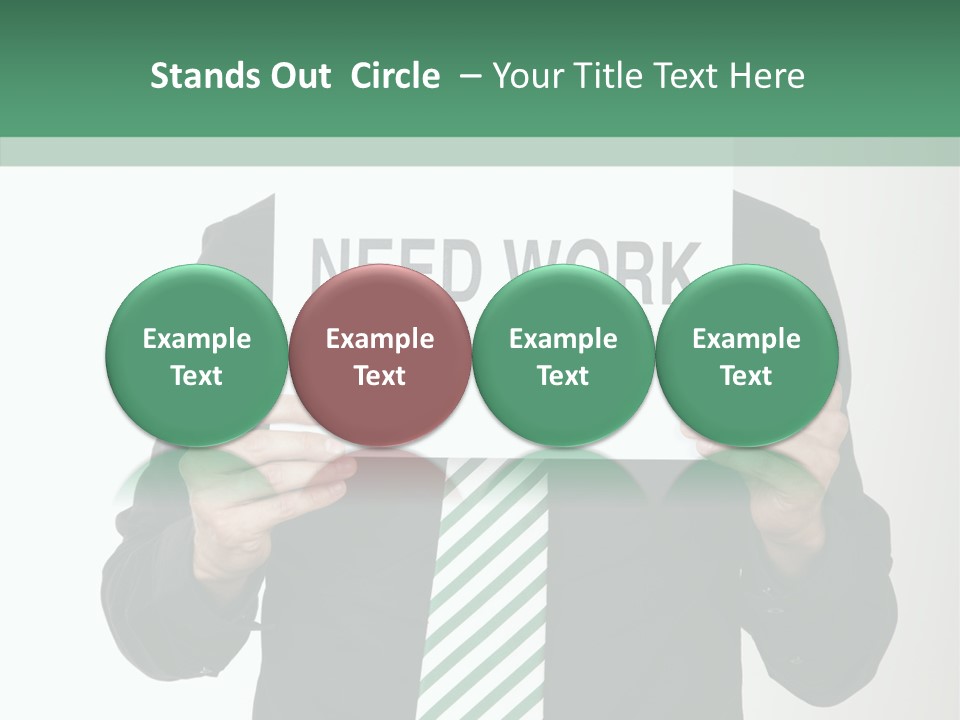 Hope Recession Trouble PowerPoint Template