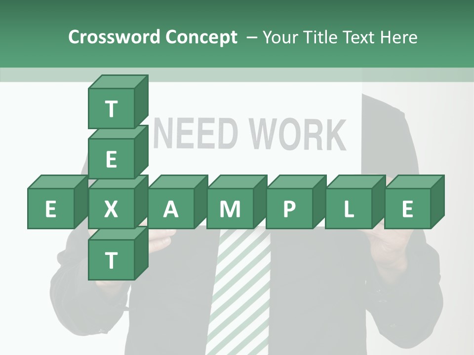 Hope Recession Trouble PowerPoint Template