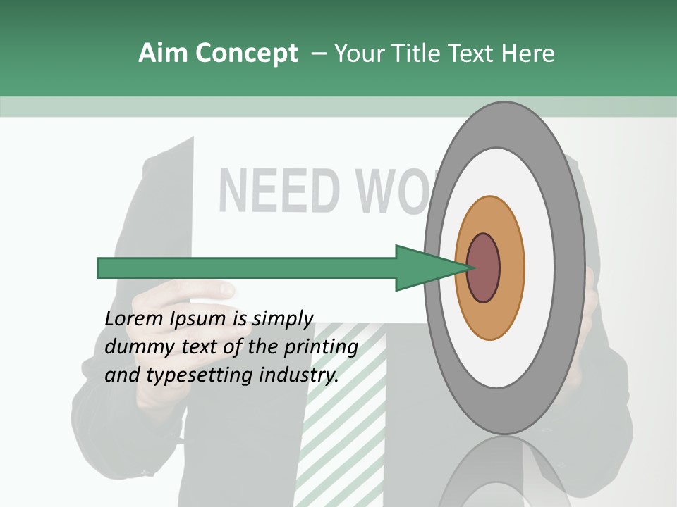 Hope Recession Trouble PowerPoint Template