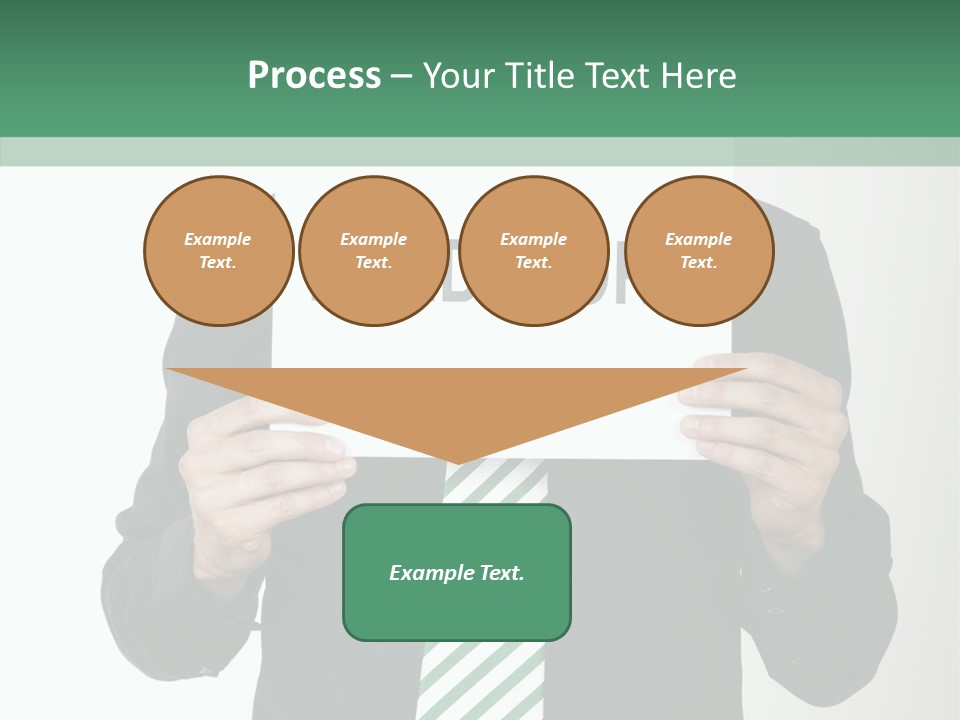 Hope Recession Trouble PowerPoint Template