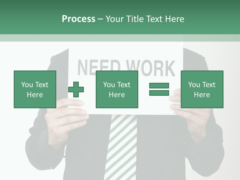 Hope Recession Trouble PowerPoint Template
