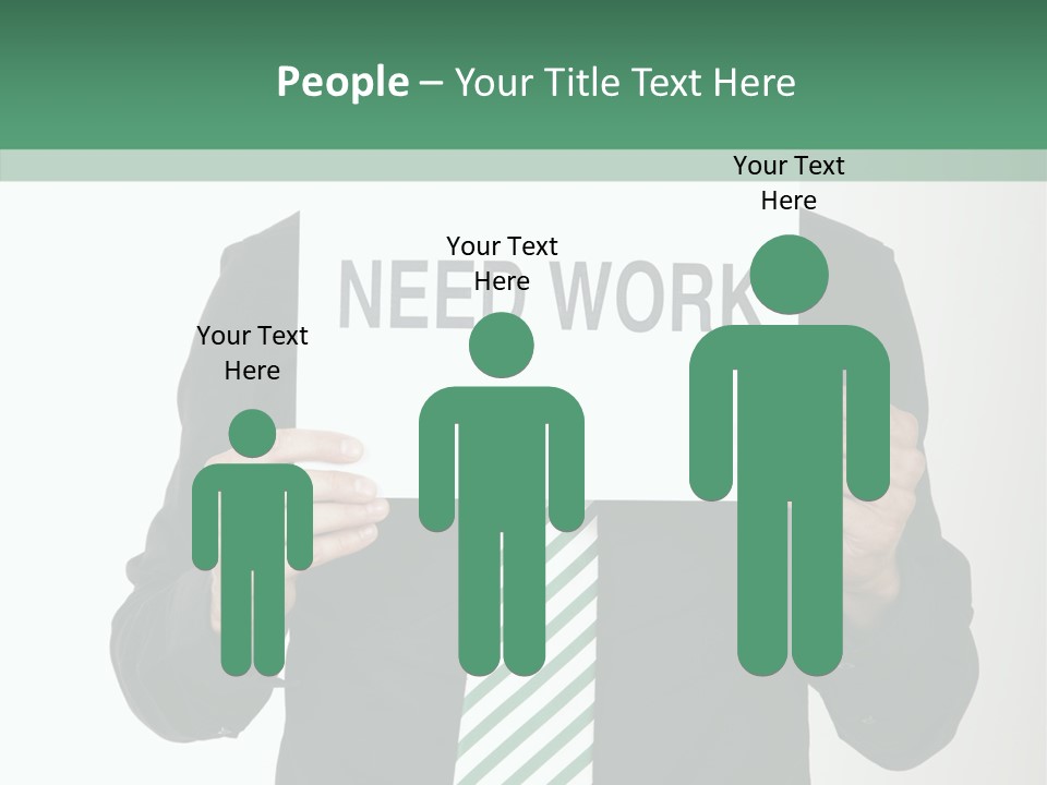 Hope Recession Trouble PowerPoint Template