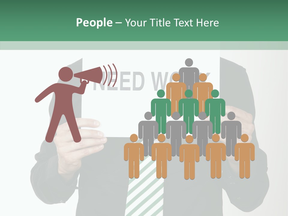 Hope Recession Trouble PowerPoint Template