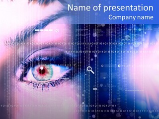 Business High Tech Scanning PowerPoint Template