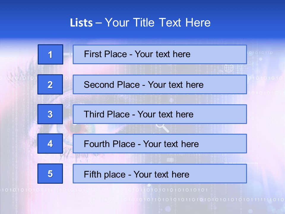 Business High Tech Scanning PowerPoint Template