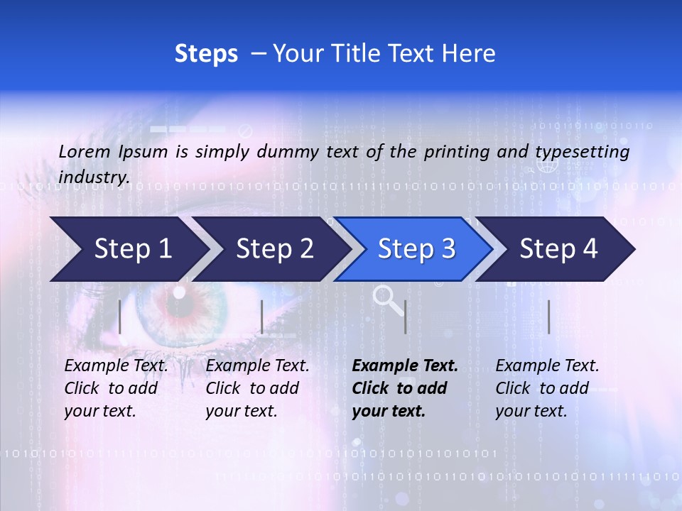 Business High Tech Scanning PowerPoint Template