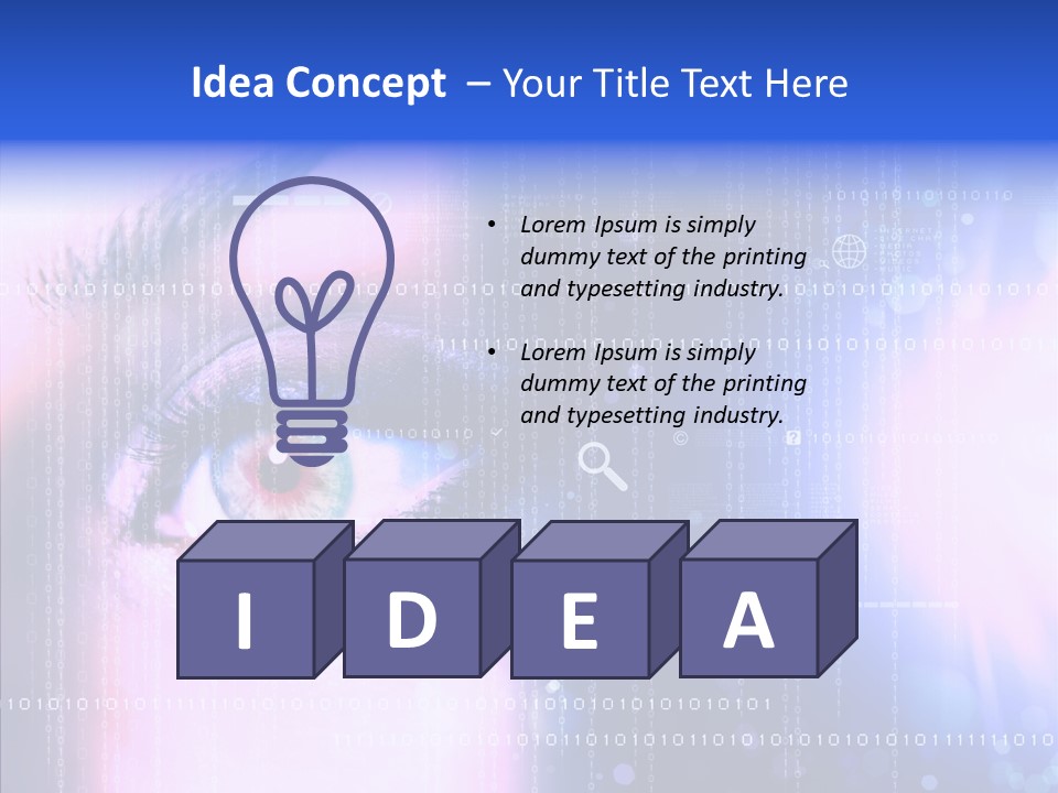 Business High Tech Scanning PowerPoint Template