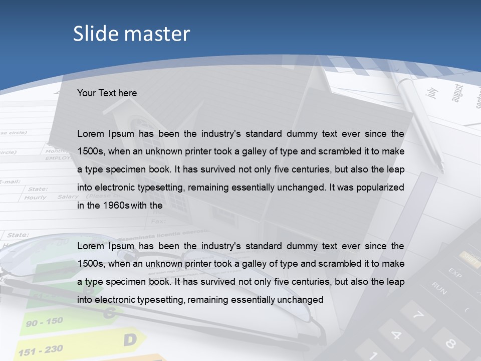 Branch Chalet Woodwork PowerPoint Template