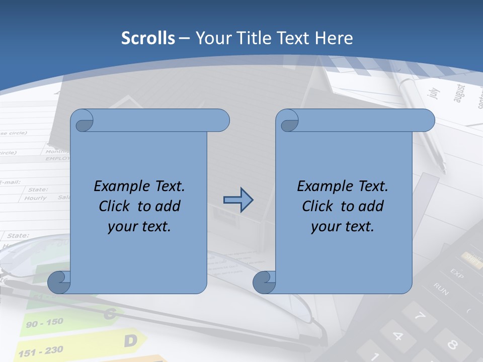 Branch Chalet Woodwork PowerPoint Template