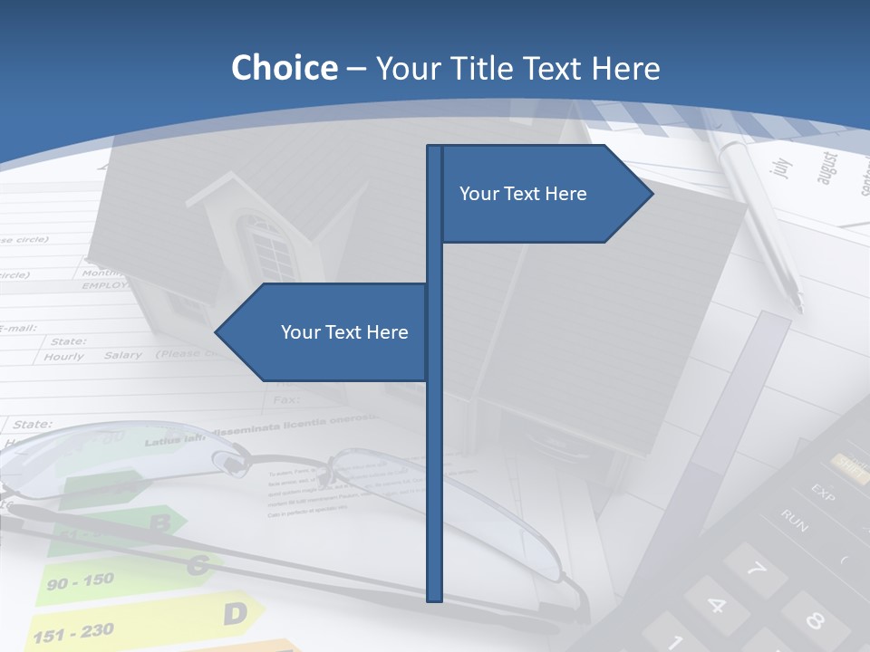 Branch Chalet Woodwork PowerPoint Template