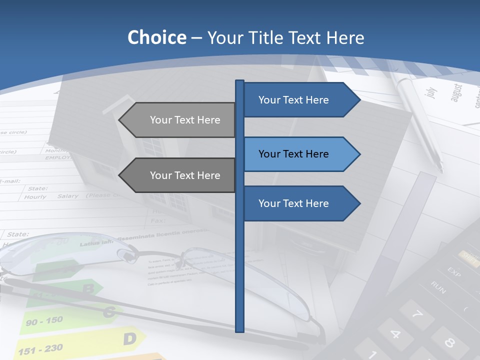 Branch Chalet Woodwork PowerPoint Template