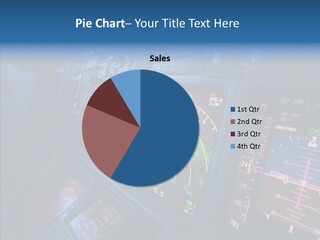 Display Cockpit Jet PowerPoint Template