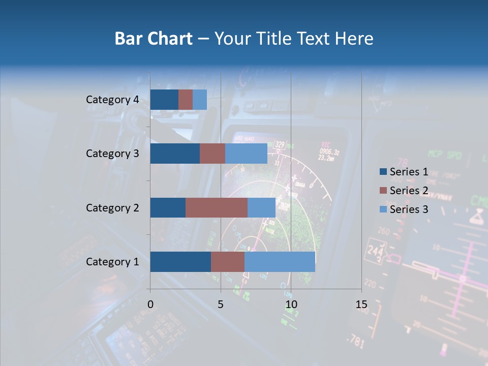Display Cockpit Jet PowerPoint Template