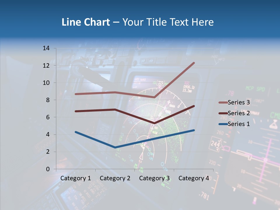 Display Cockpit Jet PowerPoint Template