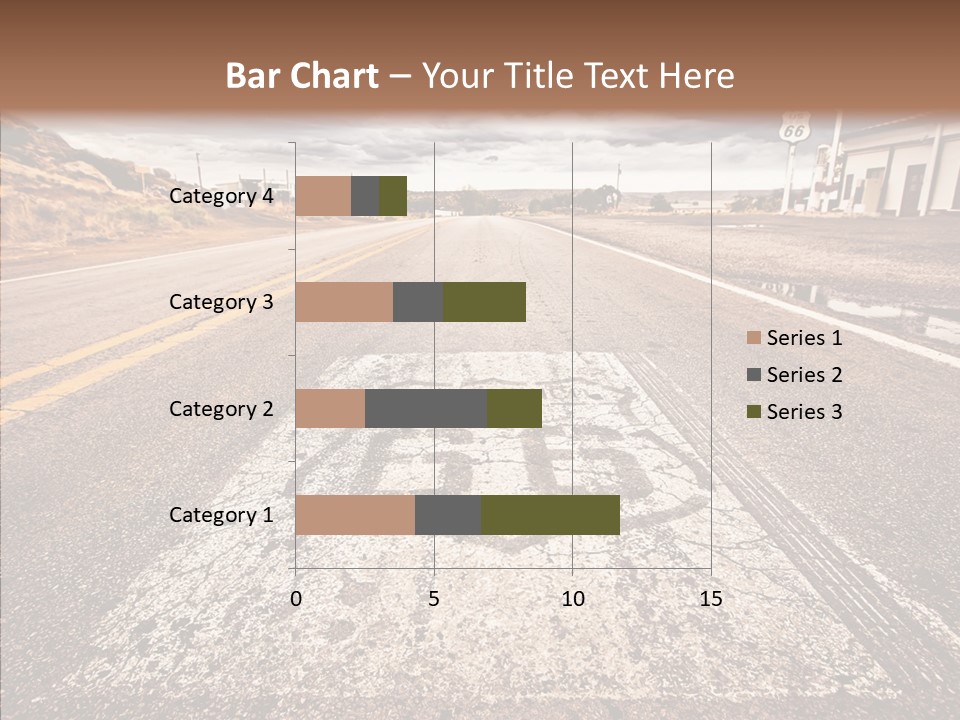 Road Shield American PowerPoint Template