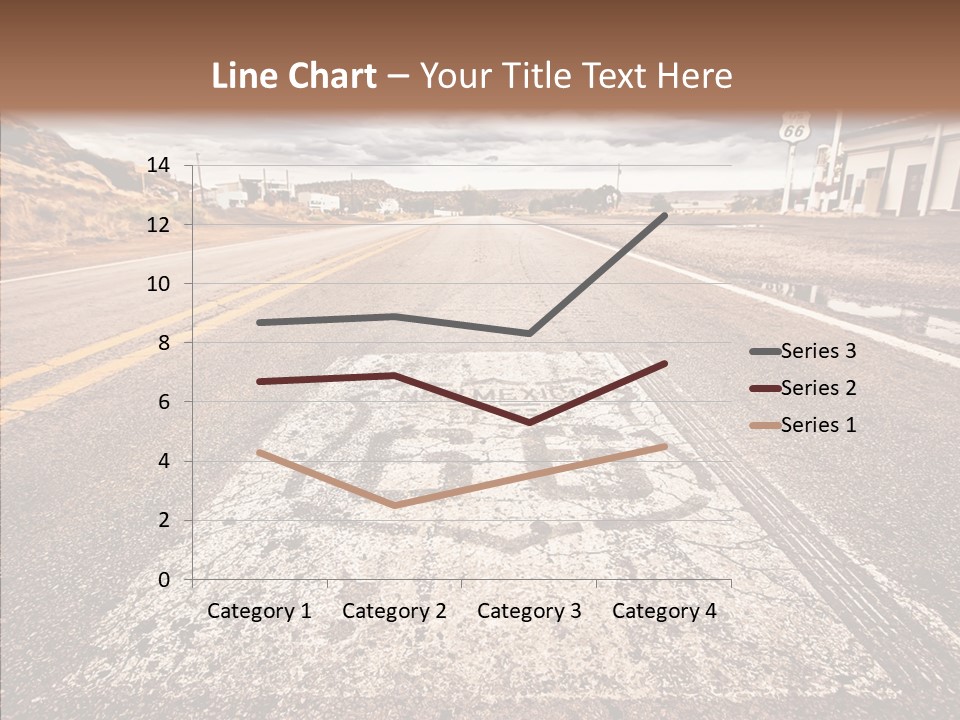 Road Shield American PowerPoint Template