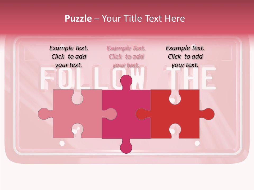 Plate Leadership Licence PowerPoint Template