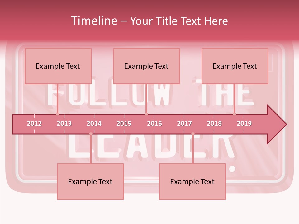 Plate Leadership Licence PowerPoint Template