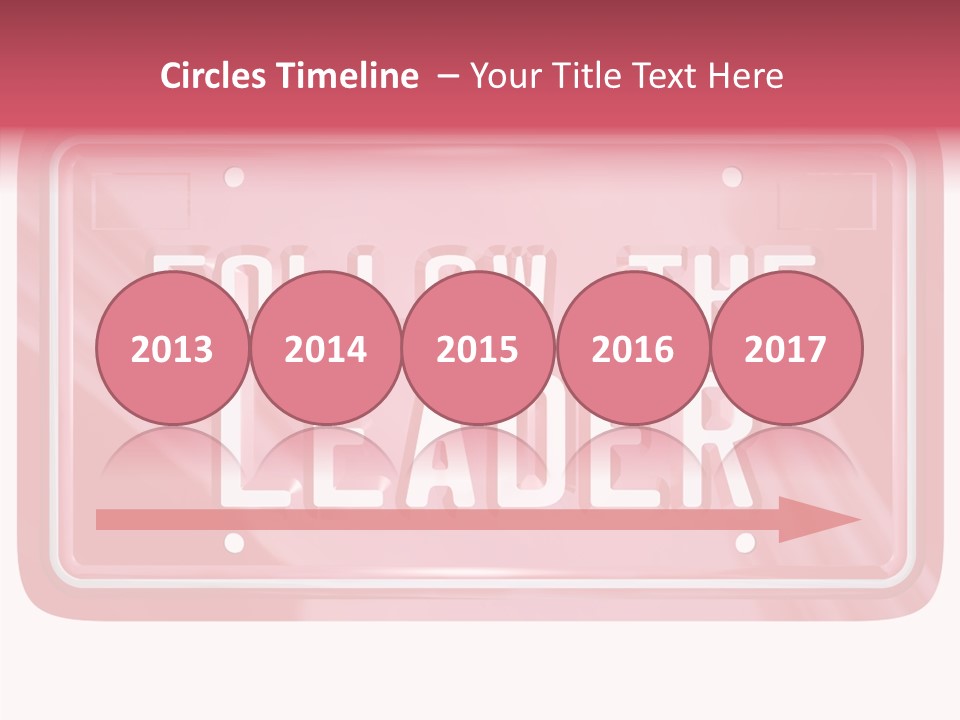 Plate Leadership Licence PowerPoint Template