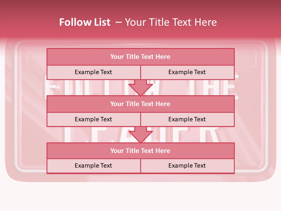Plate Leadership Licence PowerPoint Template